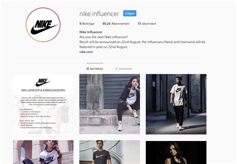 nike influencer instagram fake|nike endorsements list.